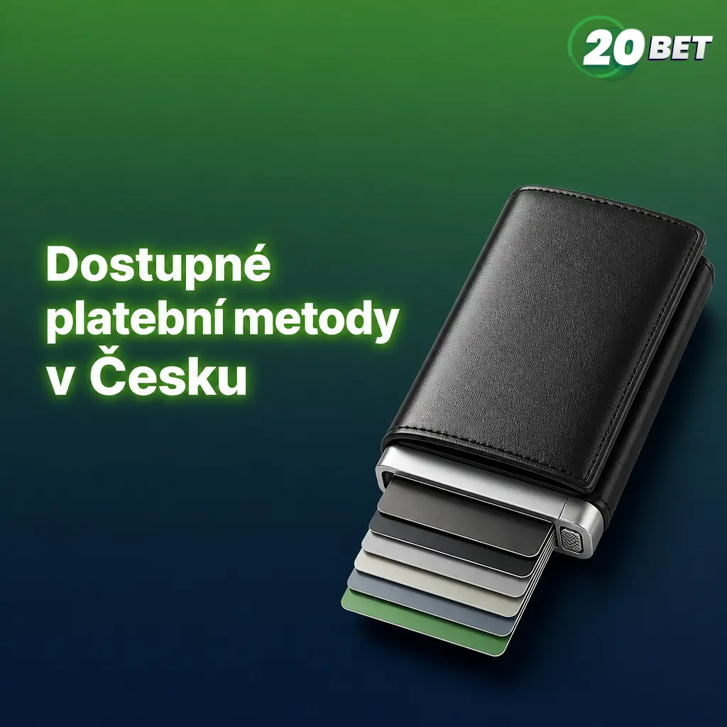 Přehled platebních metod 20bet v Česku včetně limitů vkladů, výběrů a doby zpracování transakcí