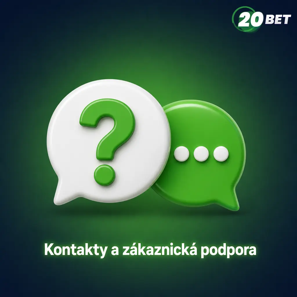 Zákaznická podpora 20bet – kontakty: živý chat, e-mail, Telegram a FAQ sekce pro rychlou pomoc 24/7