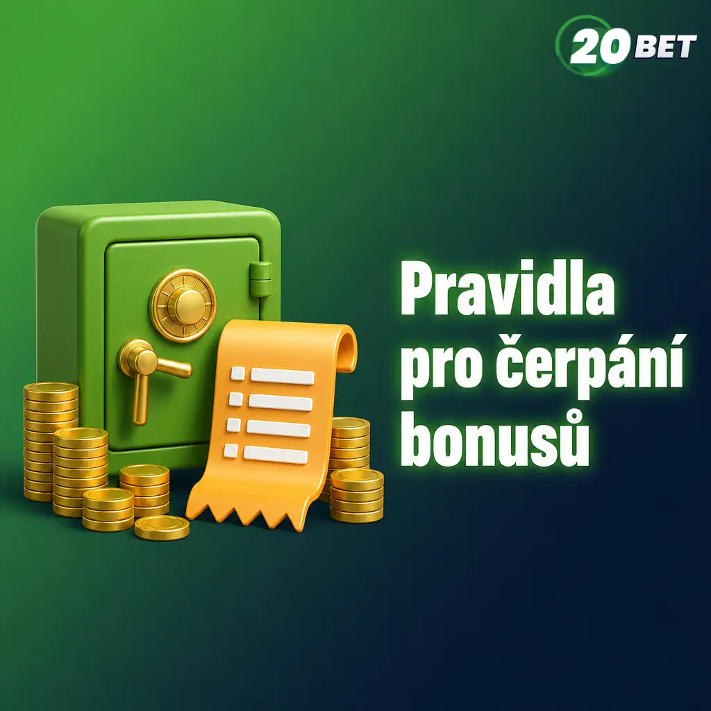 Pravidla pro čerpání bonusů na 20bet: podmínky obratu, max. sázka, ověření účtu a zákaz zneužití nabídek.