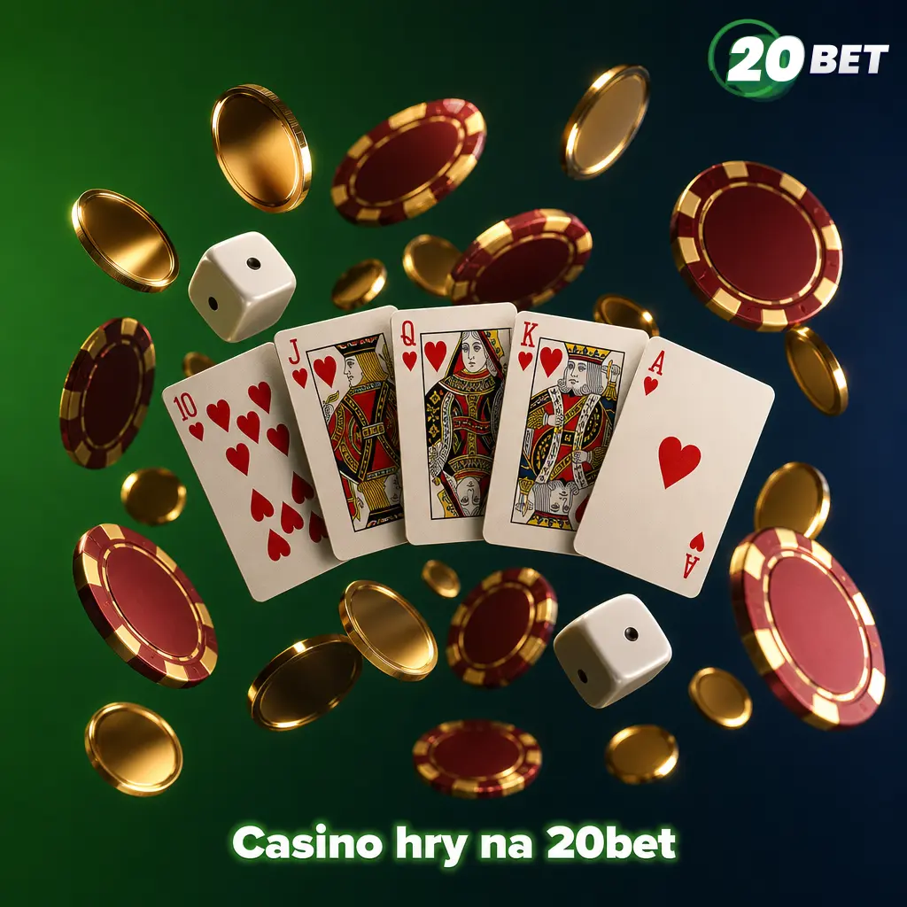 Casino hry na 20bet – výherní automaty, ruleta, blackjack, baccarat a živé hry se zkušenými dealery