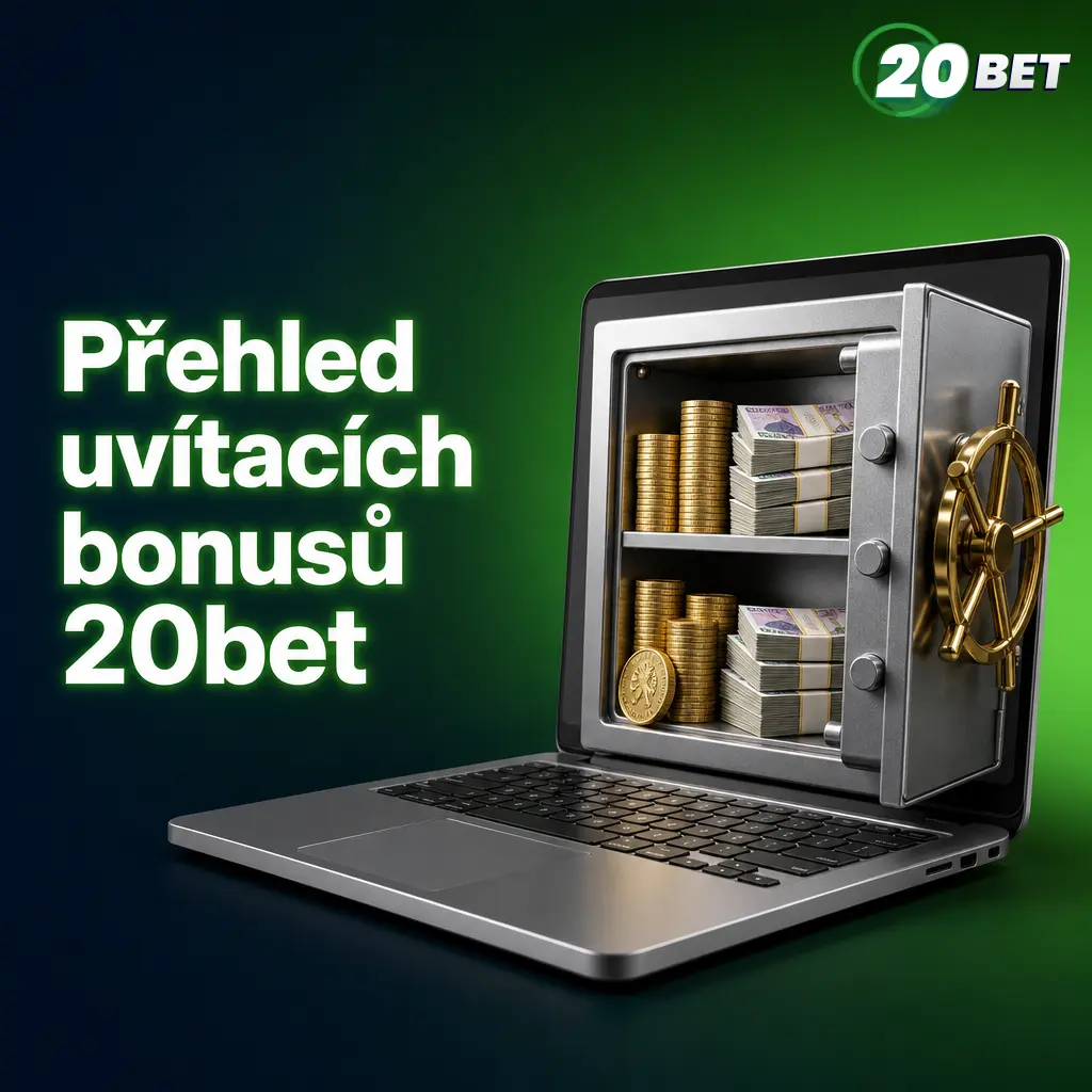 Přehled uvítacích bonusů 20bet – sportovní a casino bonus, procenta, maximální částky a sázecí požadavky pro nové hráče