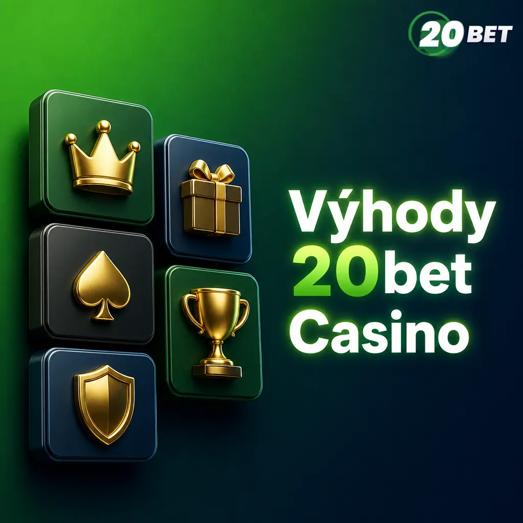 Výhody 20bet Casino: licence Curacao, podpora 24/7, rychlé výběry v kryptu a VIP program s cashbackem